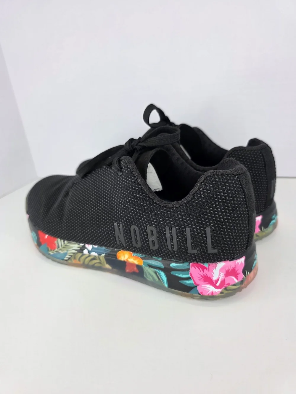 NOBULL Impact Sneaker Men's 9.5 Women's 11 Trainer SuperFabric Midnight Tropical - Picture 2 of 16